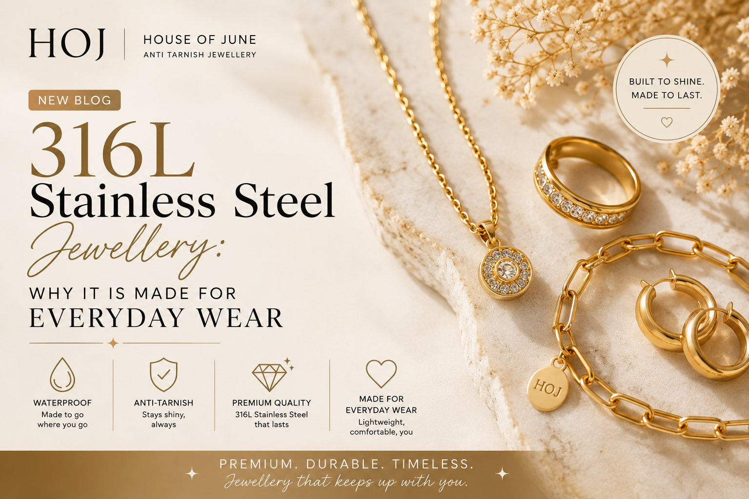 316L Stainless Steel Jewellery: Why It Is Made for Everyday Wear