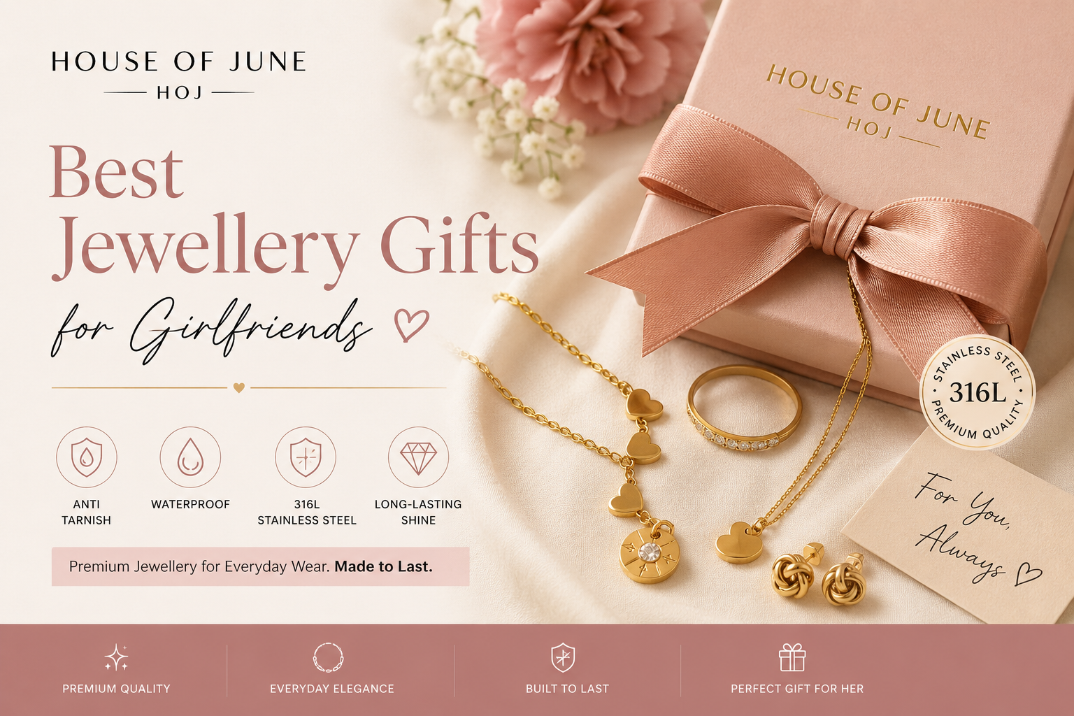 Best Jewellery Gifts for Girlfriends