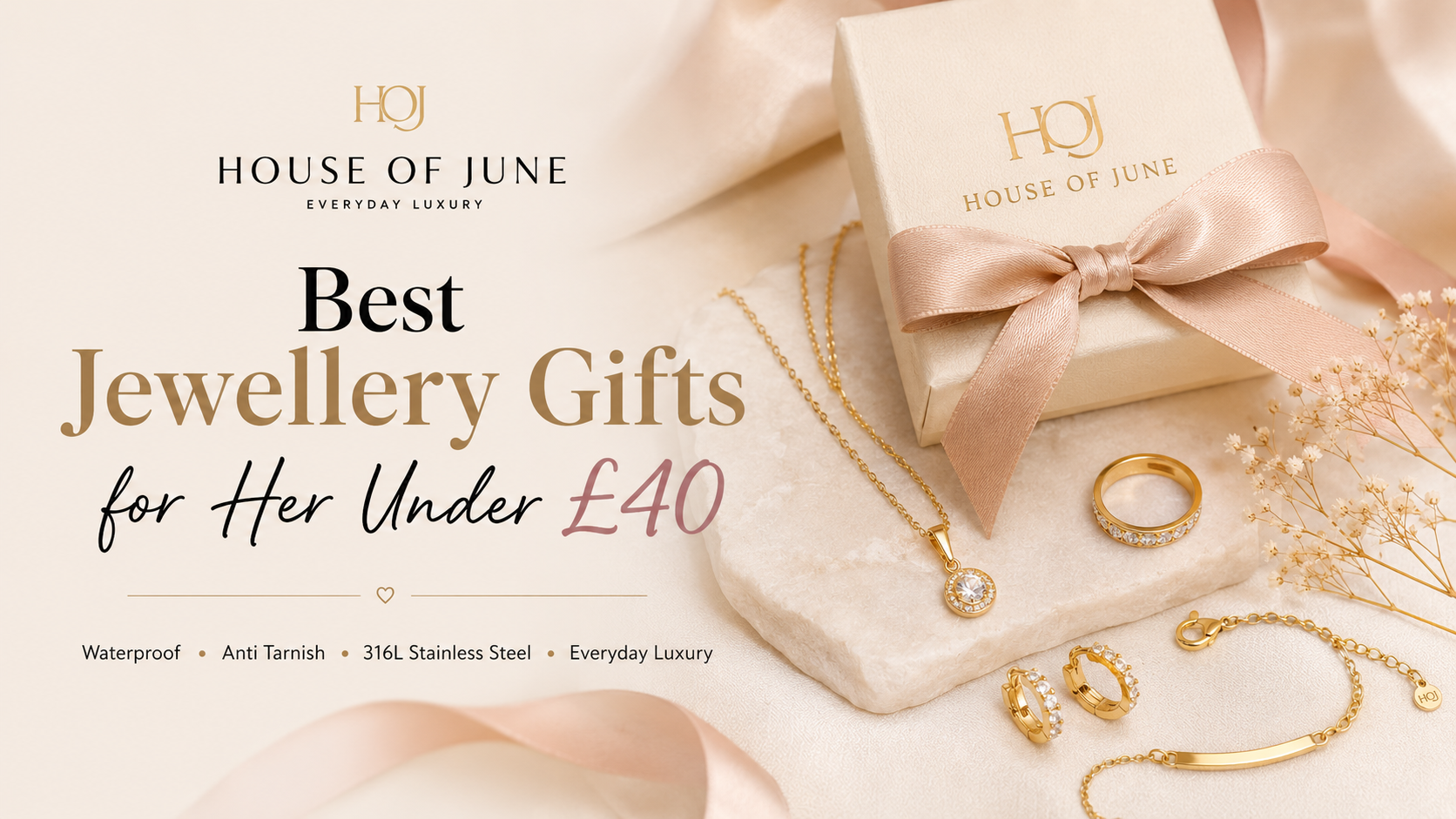 Best Jewellery Gifts for Her Under £40 | House of June