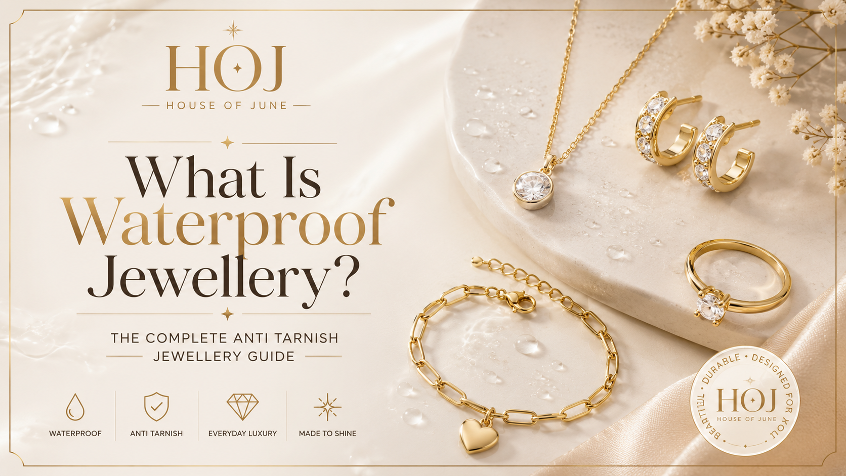 What Is Waterproof Jewellery? Tarnish Free Jewellery Explained