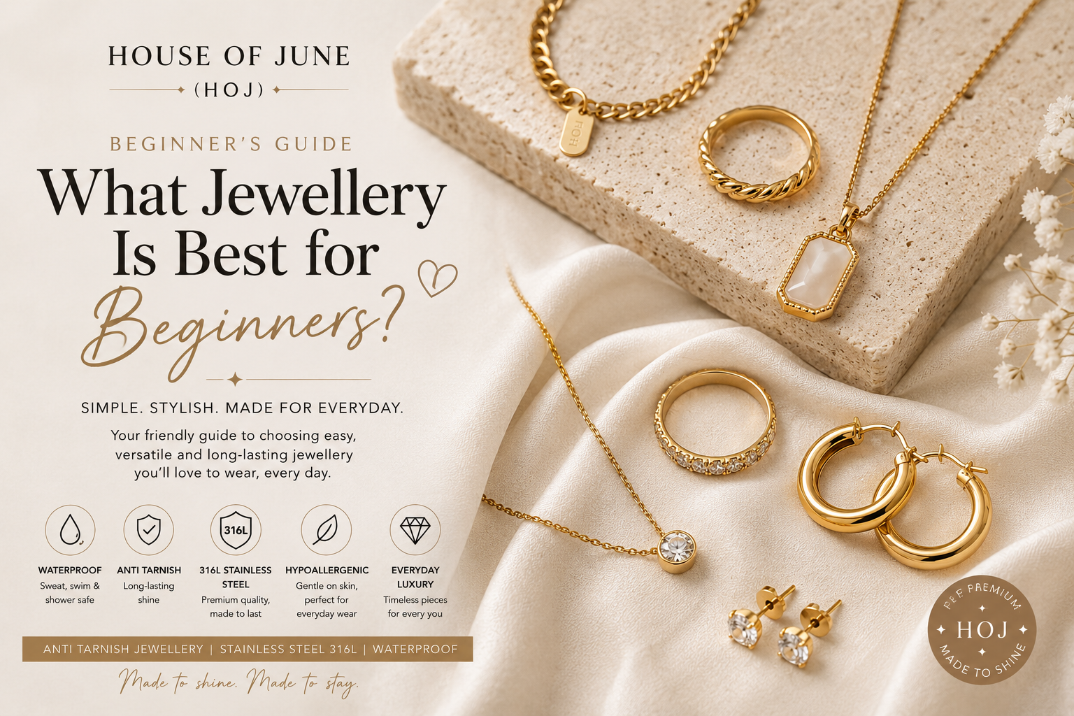 What Jewellery Is Best for Beginners?