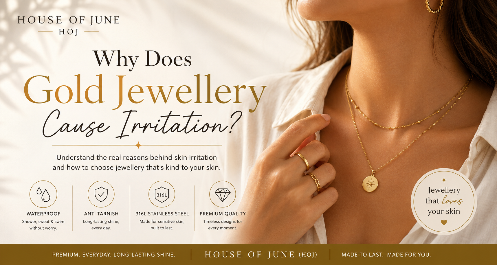 Why Does Gold Jewellery Cause Irritation?