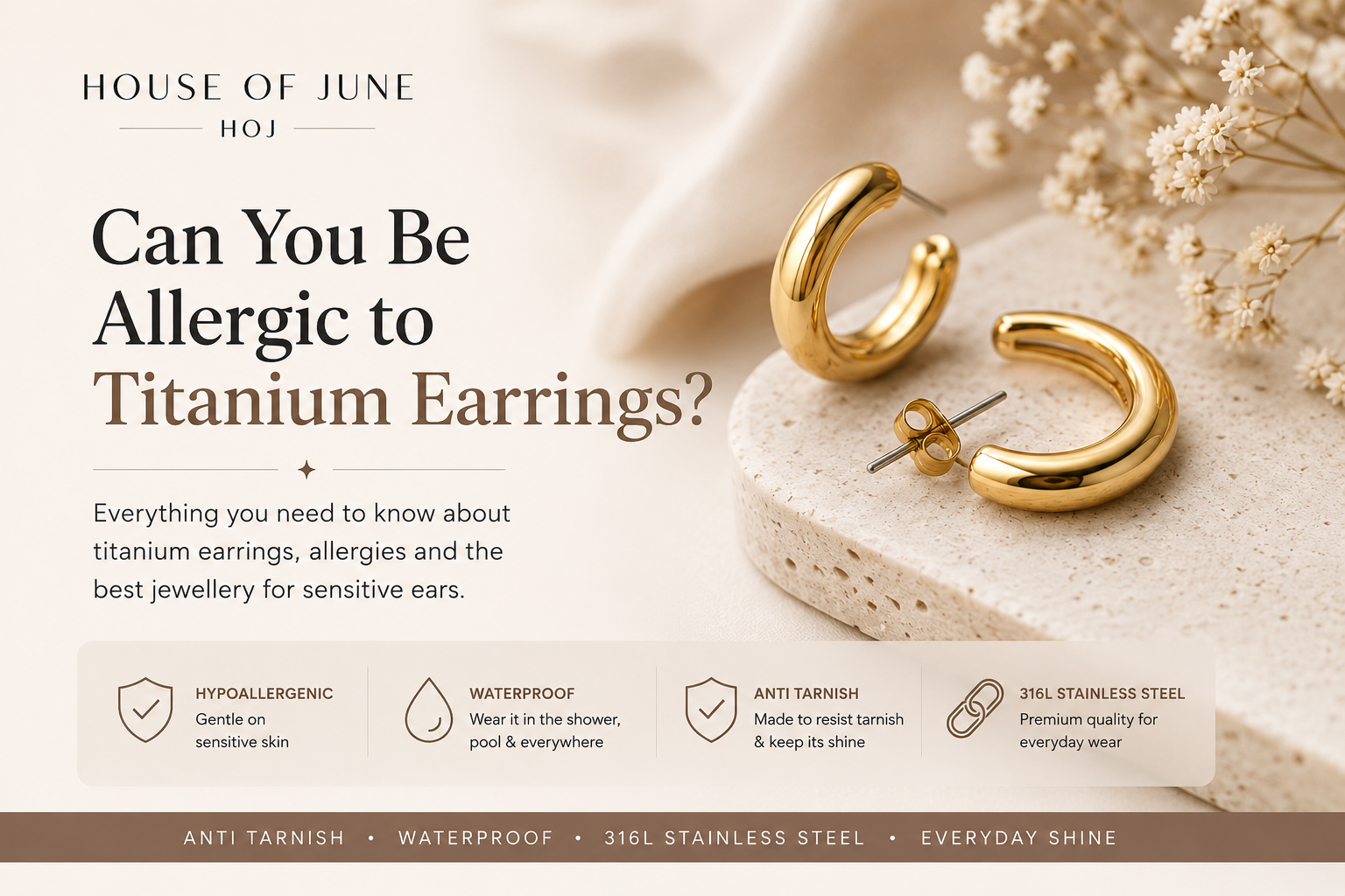 Can You Be Allergic to Titanium Earrings?