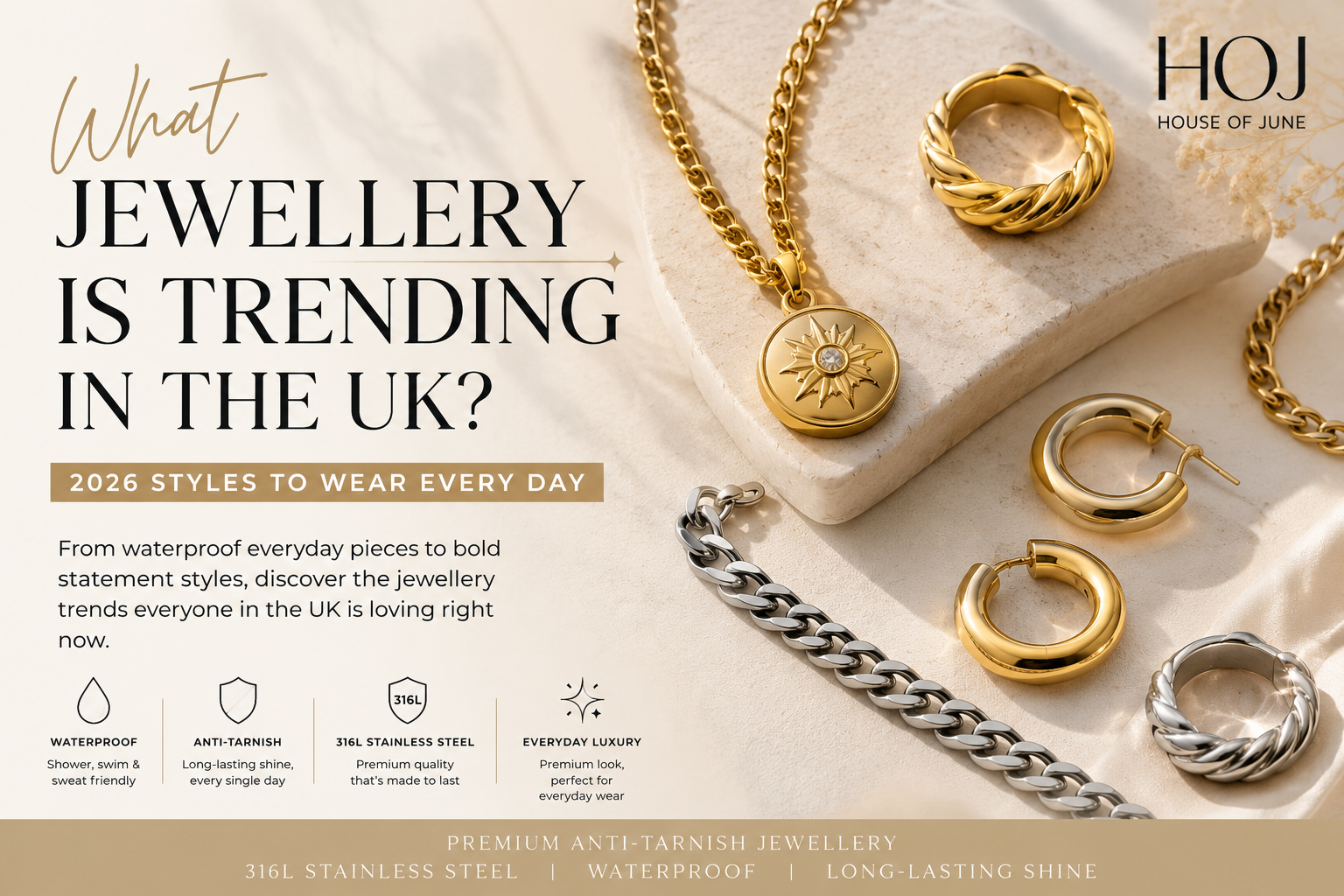 What Jewellery Is Trending in the UK? 2026 Styles to Wear Every Day