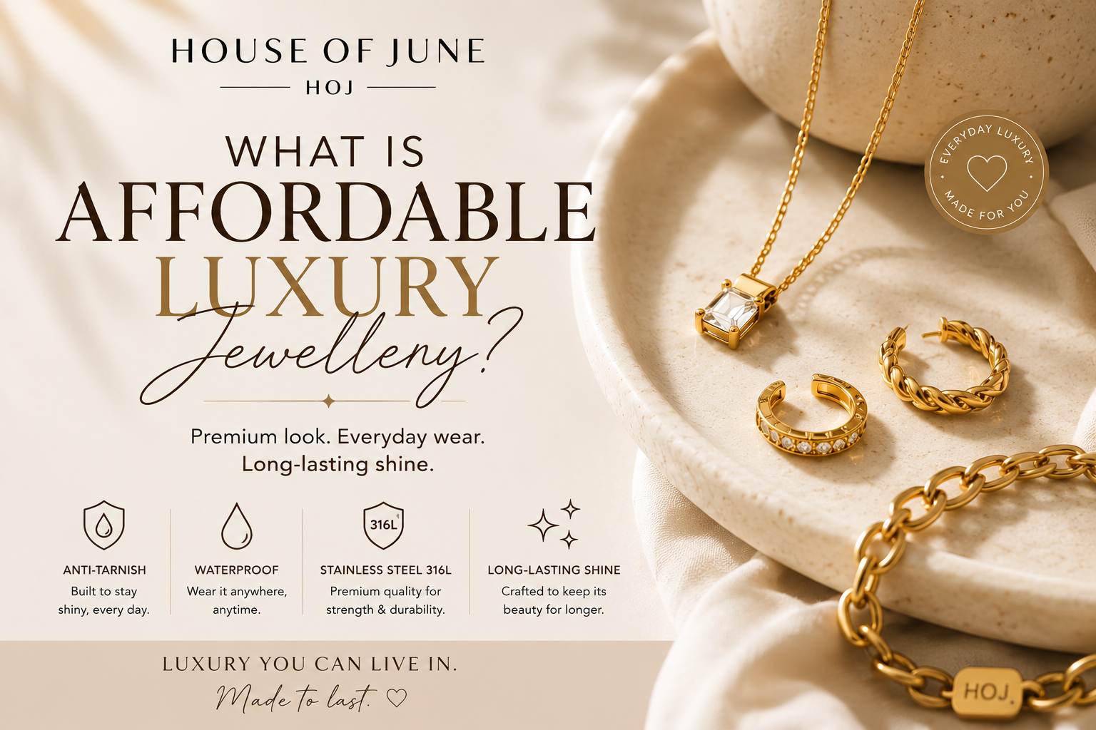 What Is Affordable Luxury Jewellery?