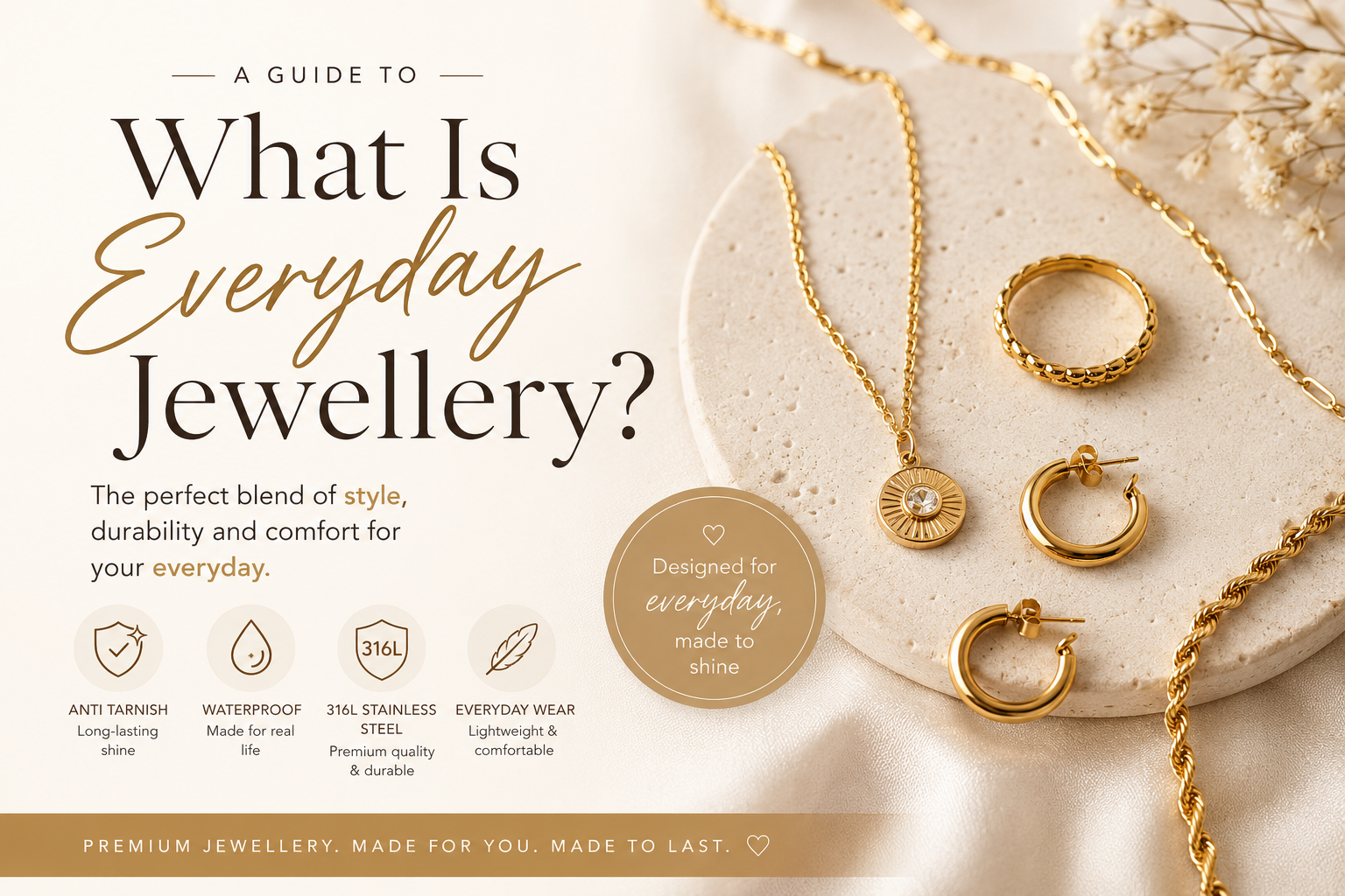 What Is Everyday Jewellery? A Guide to Premium Daily Wear Jewellery