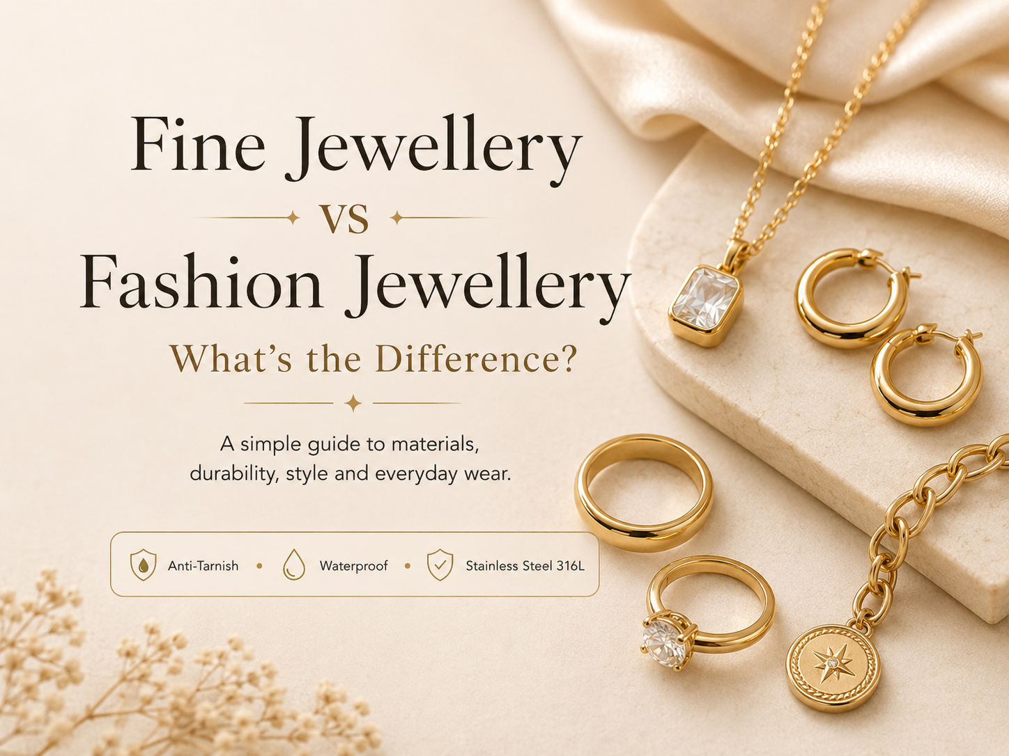 Fine Jewellery vs Fashion Jewellery: What’s the Difference?