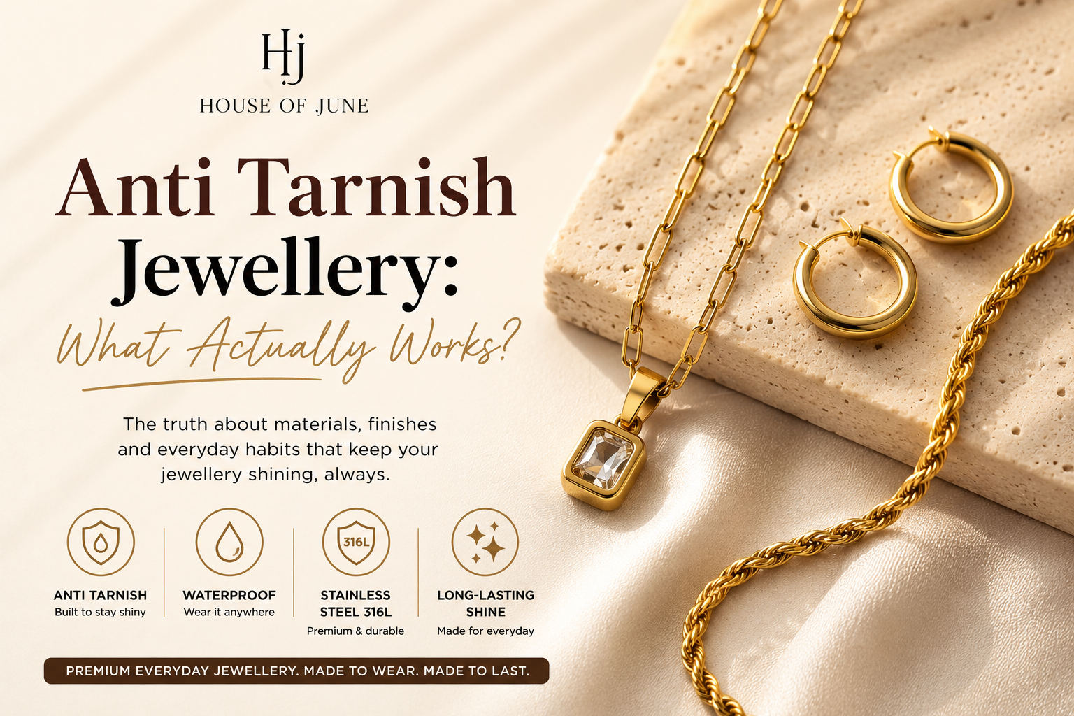 Anti Tarnish Jewellery: What Actually Works?