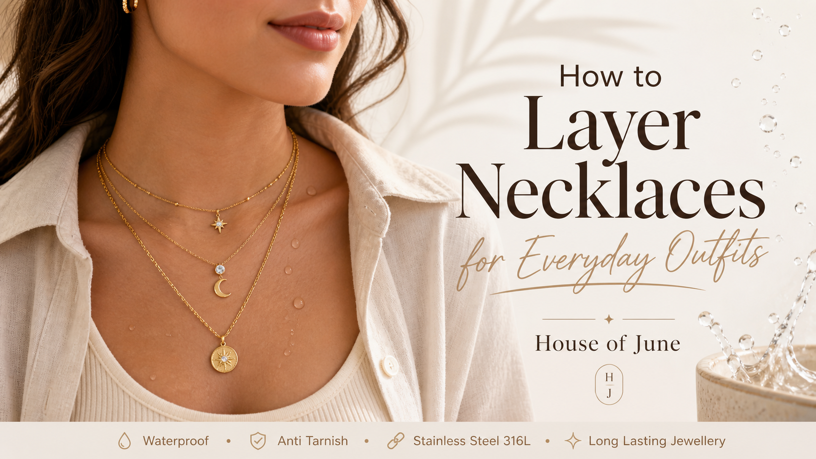 How to Layer Necklaces for Everyday Outfits