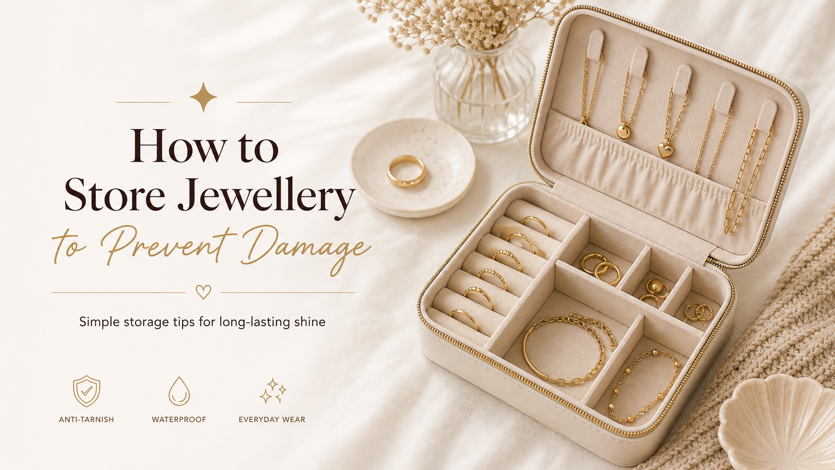How to Store Jewellery to Prevent Damage