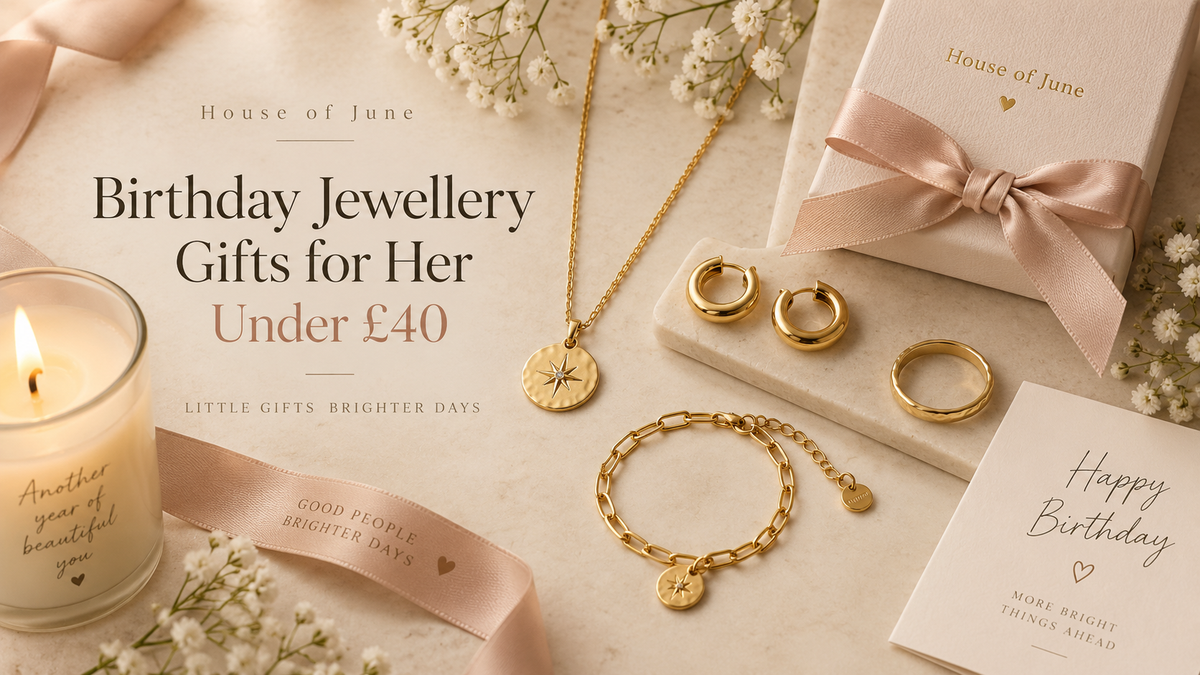 Birthday Jewellery Gifts for Her Under £40