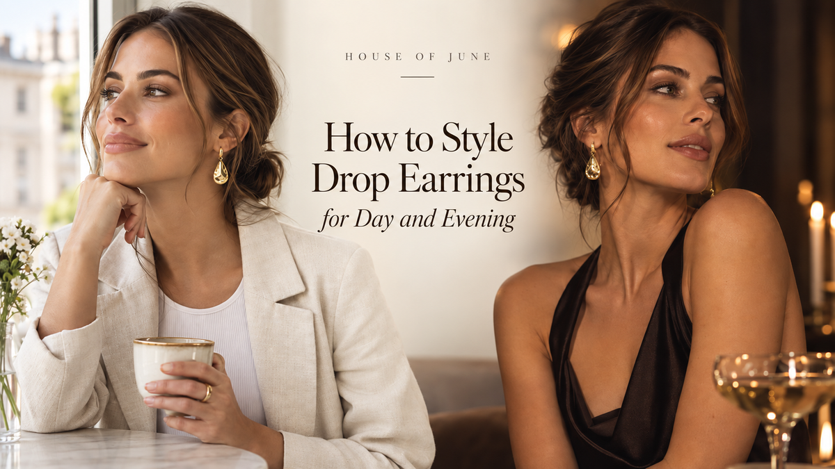 How to Style Drop Earrings for Day and Evening