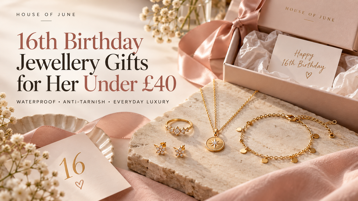 16th Birthday Jewellery Gifts for Her Under £40