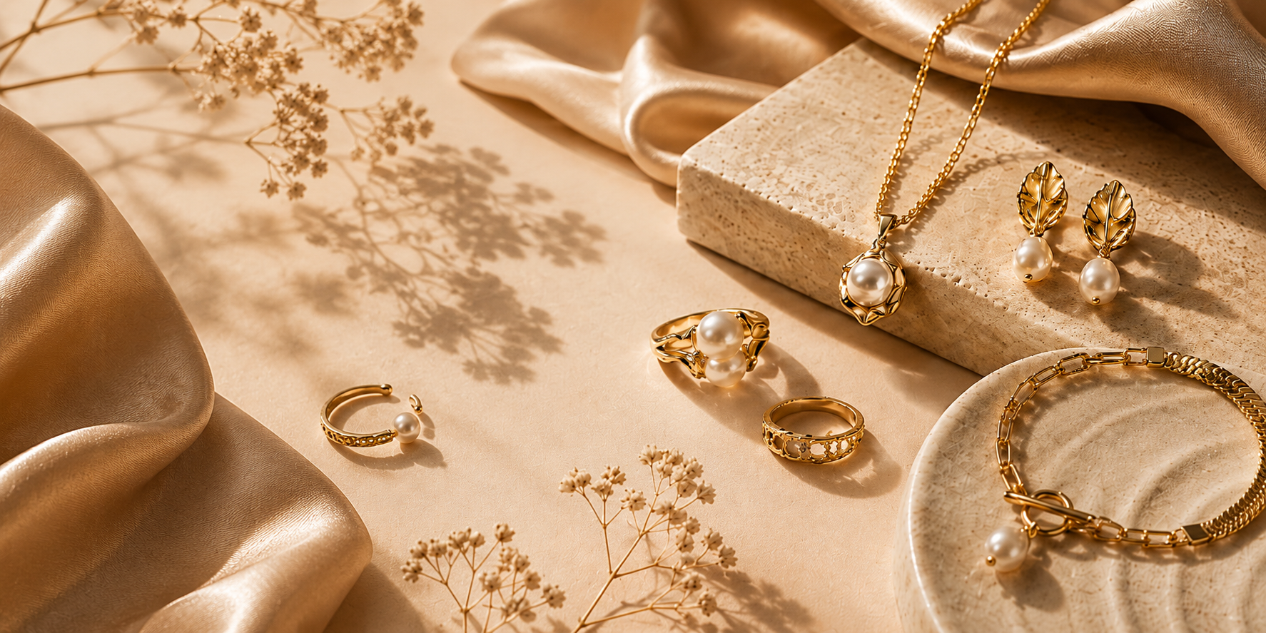 New Waterproof Gold Jewellery UK | 18K PVD Tarnish Free New Arrivals