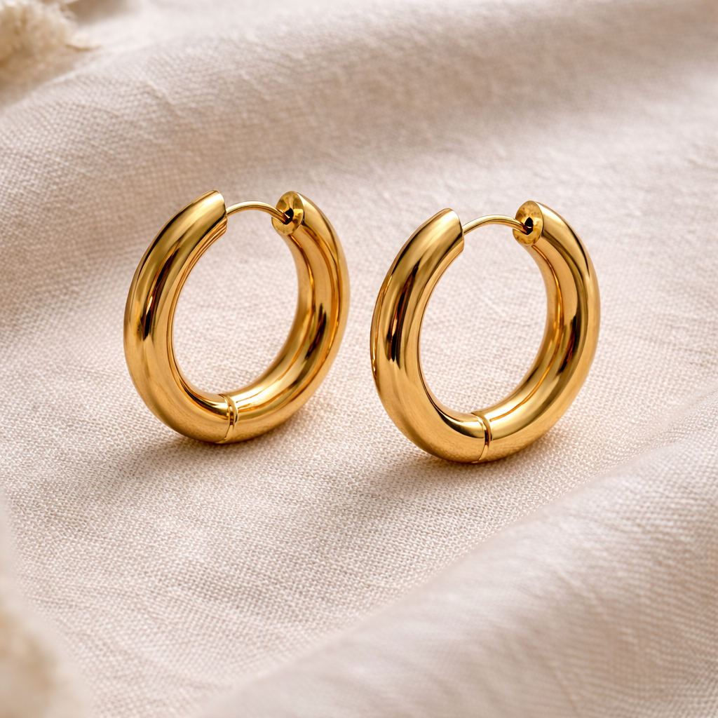 Aurelia Bold Hoop Earrings