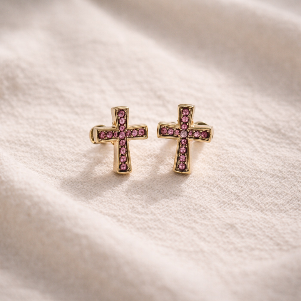 Velora Crystal Stud Earrings