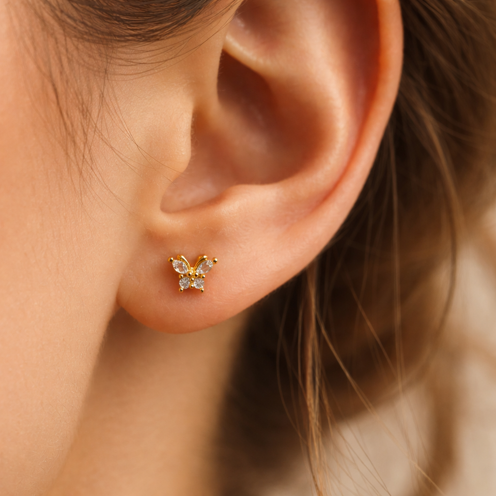 Mini Butterfly Studs