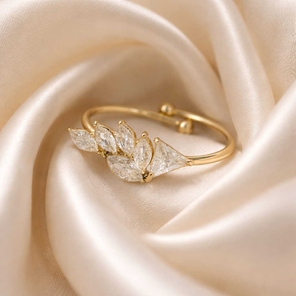 Elysian Leaf Ring