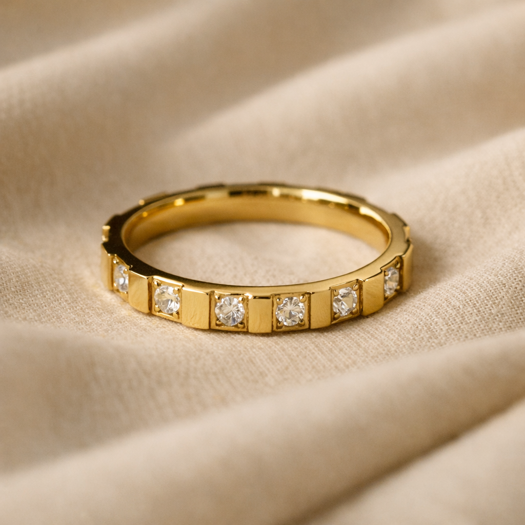 Elara Prism Band Ring