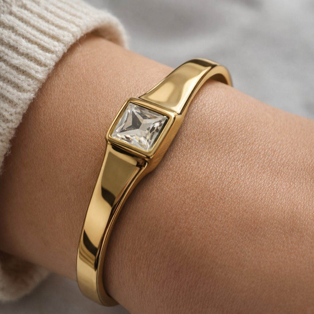 Aurelia Prism Bangle