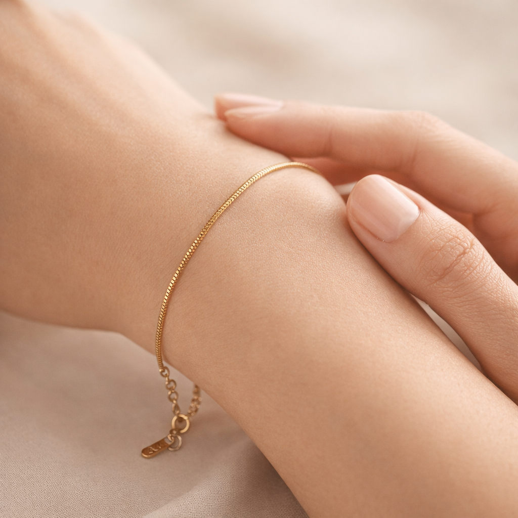 Elise Minimal Chain Bracelet