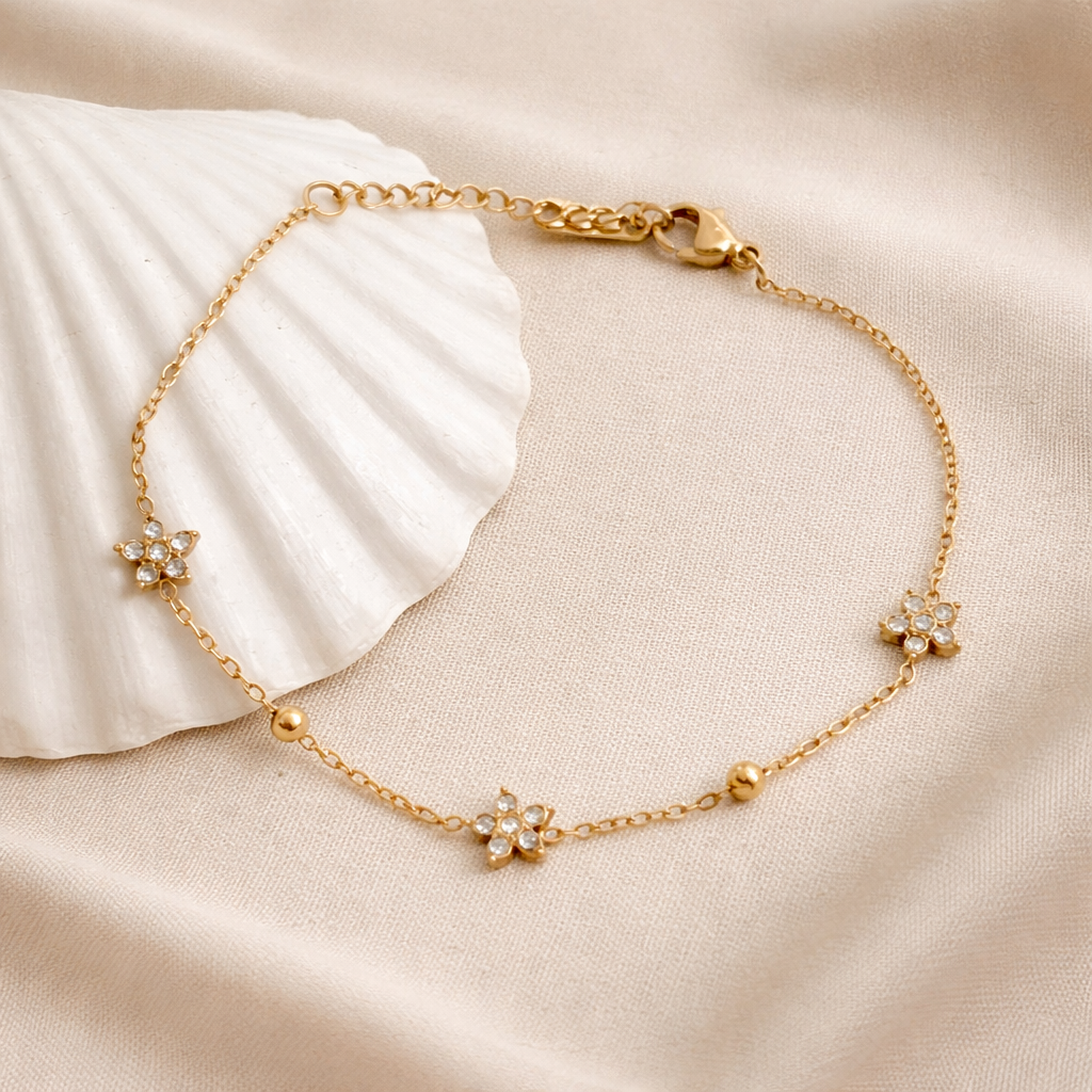 Liora Clover Drape Bracelet