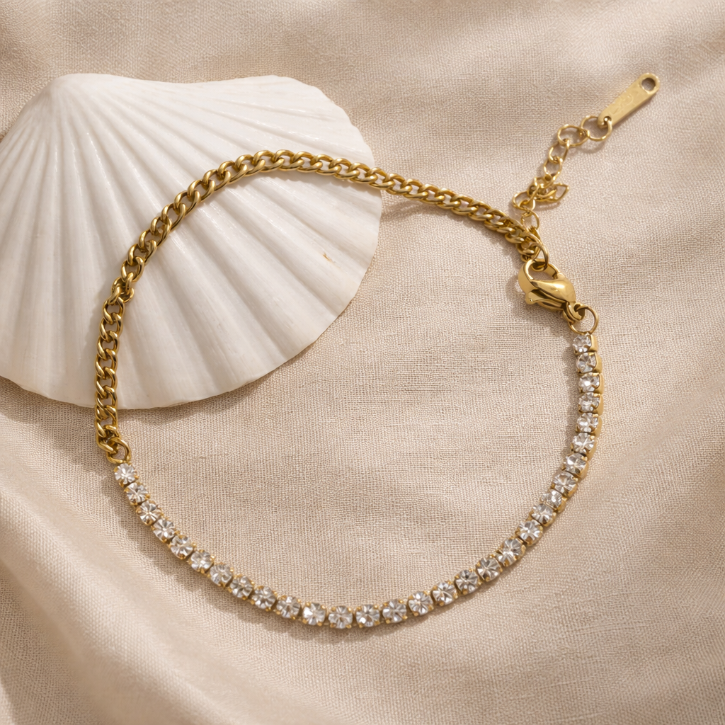 Elara Classic Tennis Bracelet