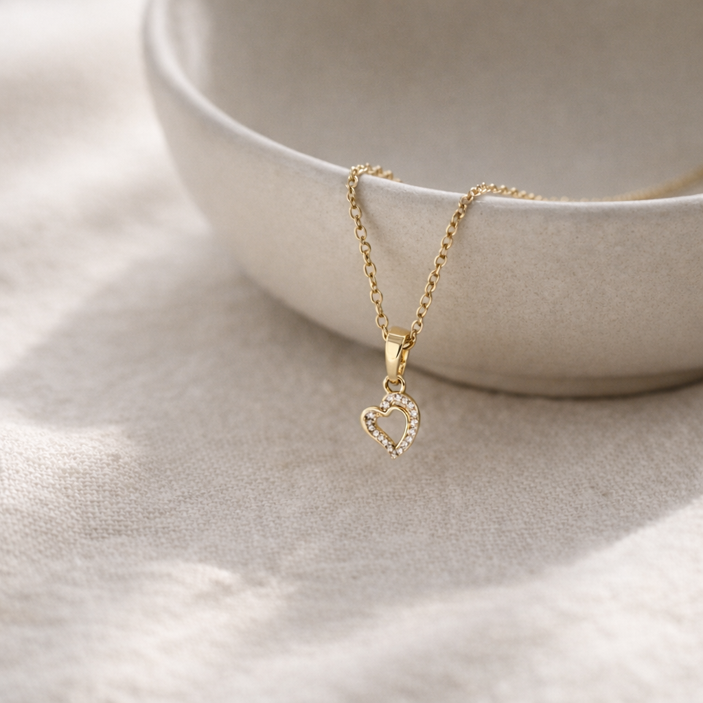 Elora Heart Necklace
