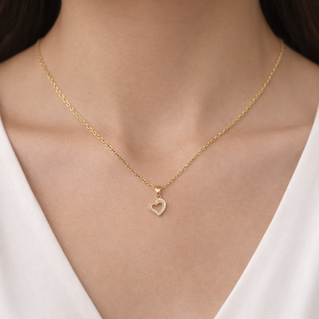 Elora Heart Necklace