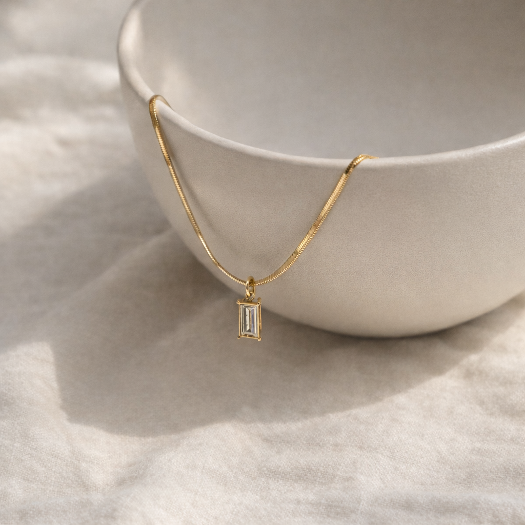 Elowen Baguette Necklace