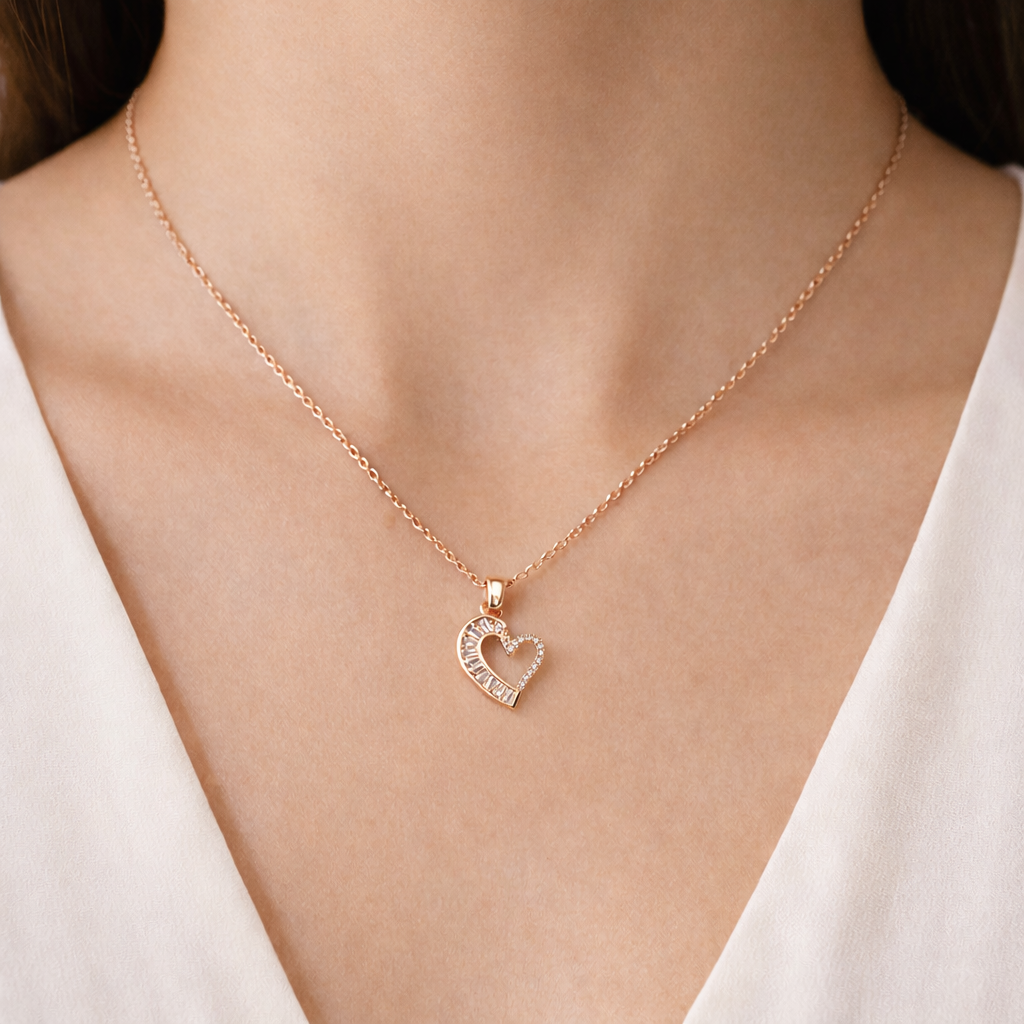 Amoura Radiant Heart Necklace