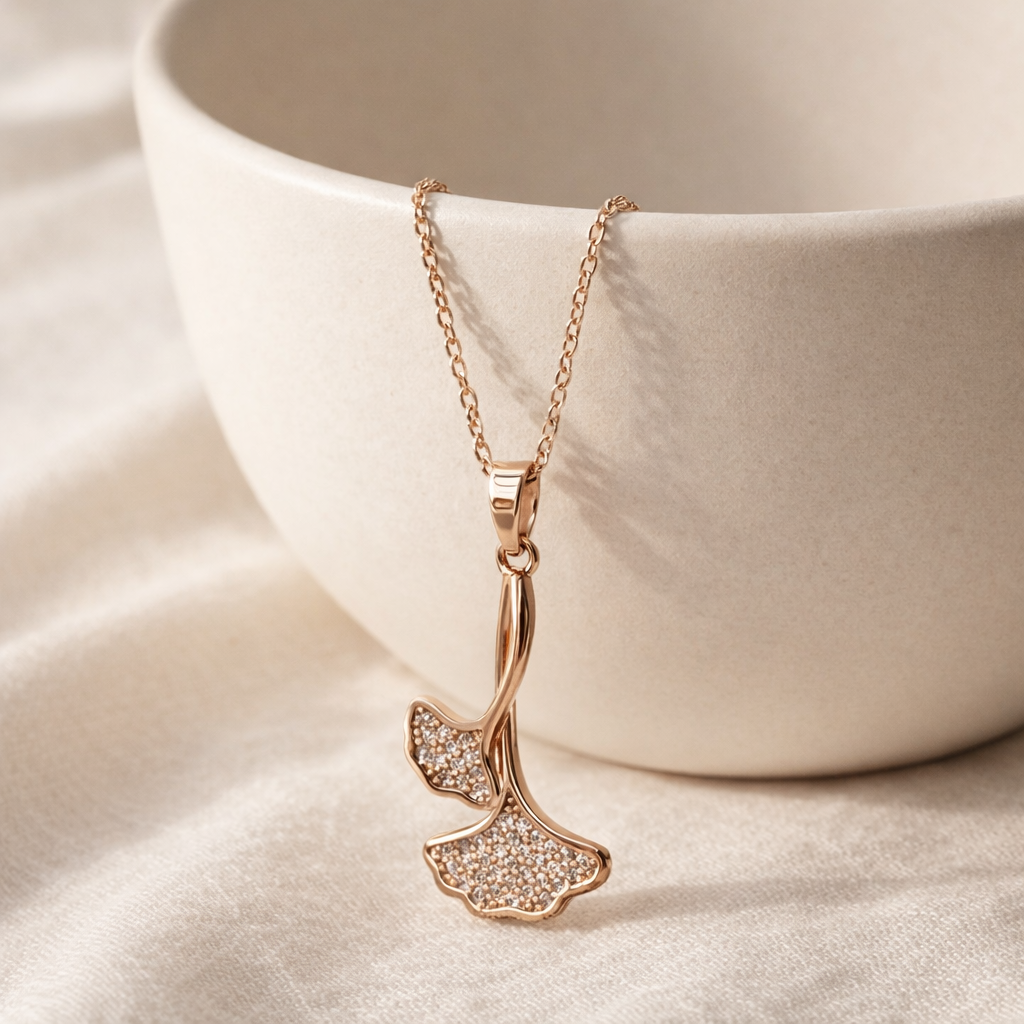 Ginkgo Grace Necklace