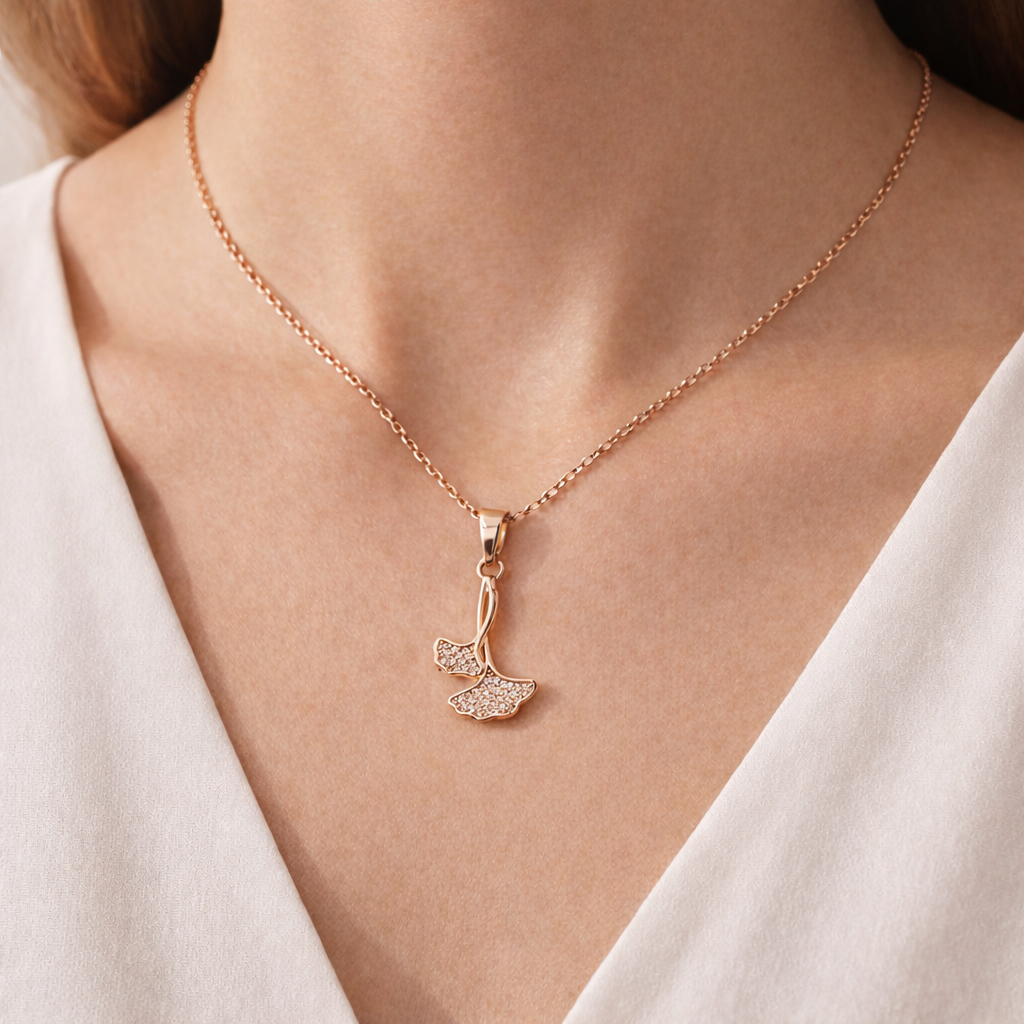 Ginkgo Grace Necklace