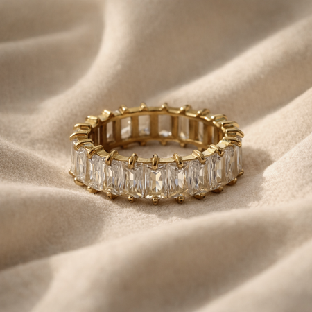 Luxe Radiance Eternity Ring