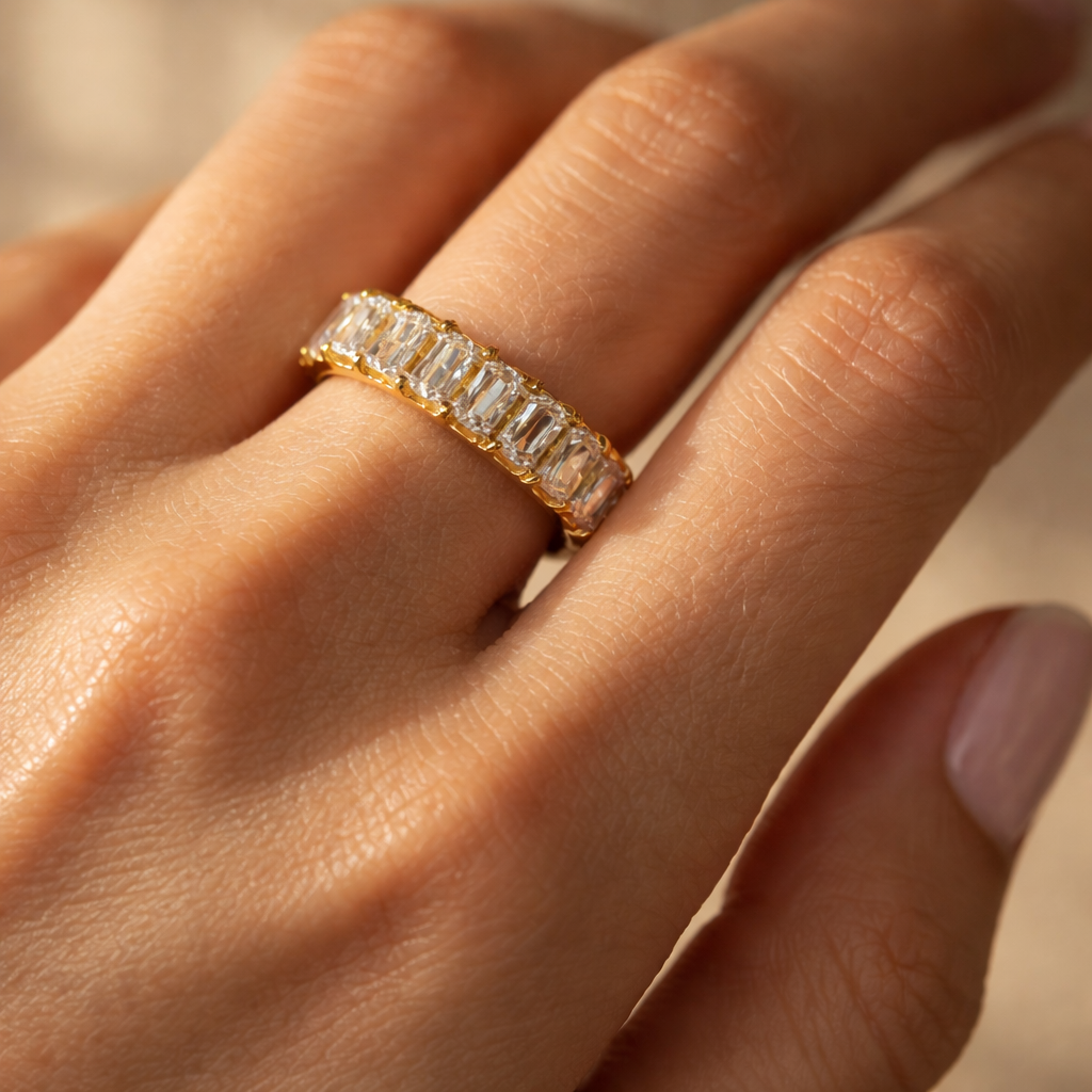 Luxe Radiance Eternity Ring