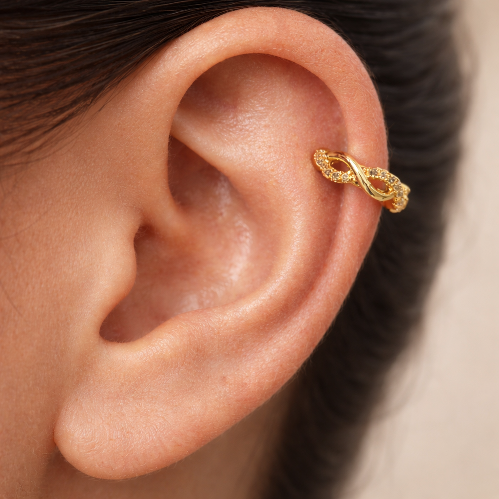 Aurelise Crystal Ear Cuffs