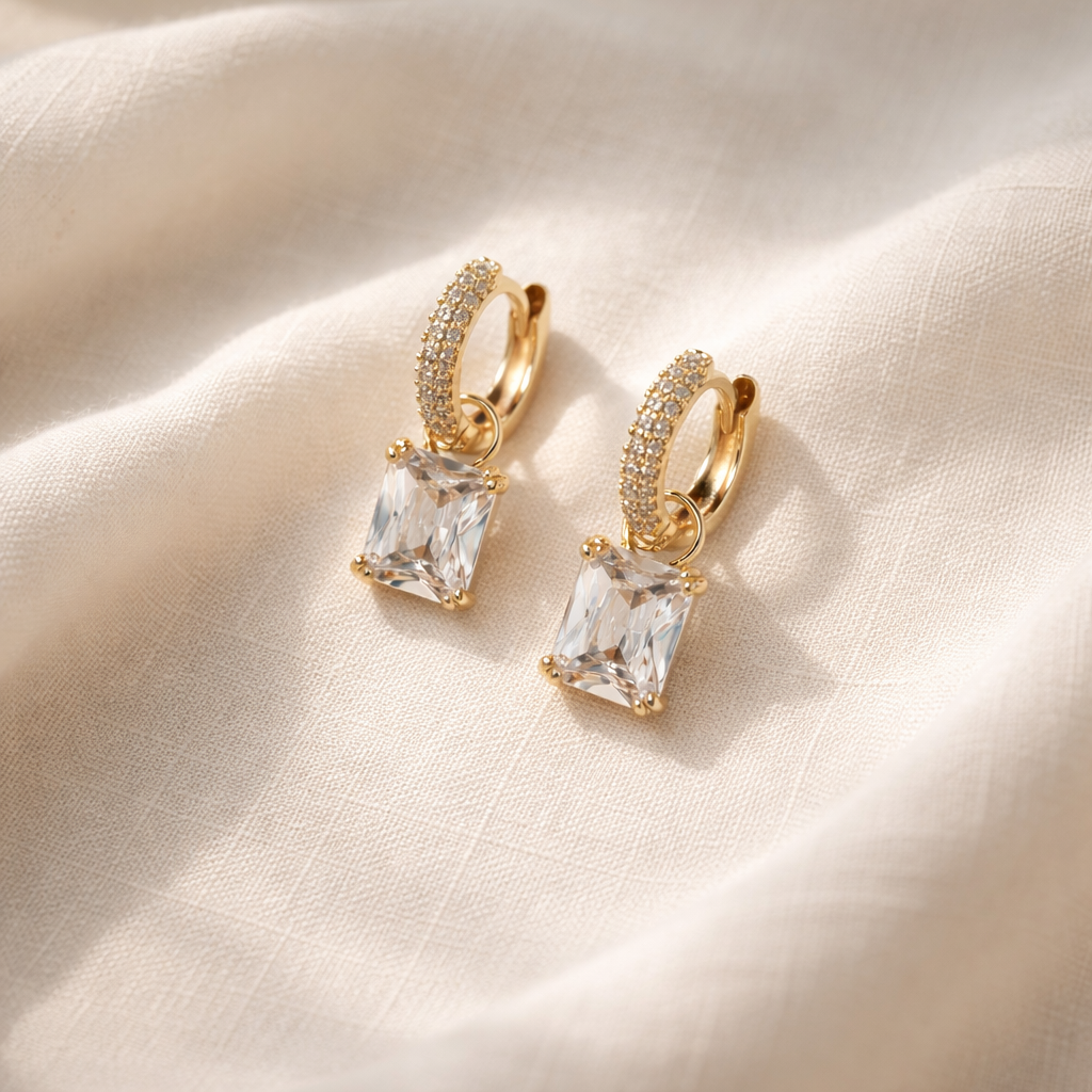 Luna Prism Drop Earrings