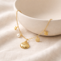 Solmare Charm Gold Necklace