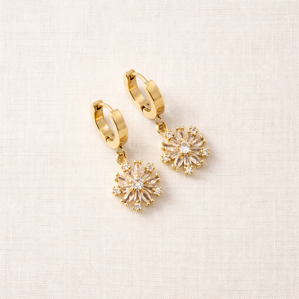 Aurora Bloom Drop Earrings