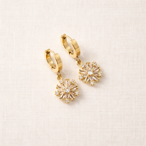 Aurora Bloom Drop Earrings