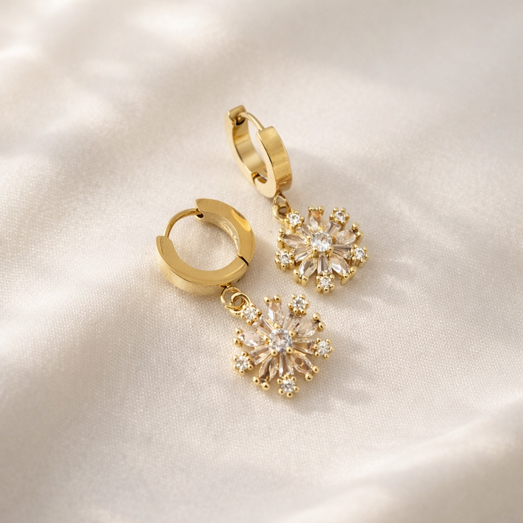 Aurora Bloom Drop Earrings