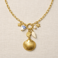 Solmare Coastal Charm Gold Necklace