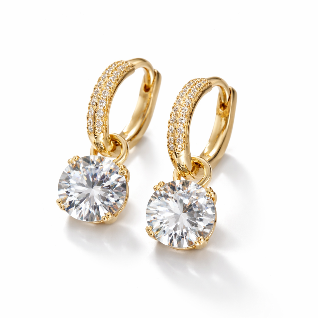 Astra Radiance Drop Earrings